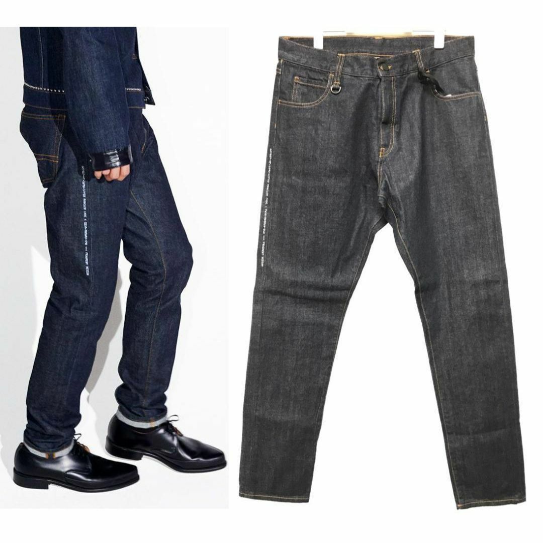 MONCLER - 48 MONCLER FRAGMENT 19SS リジッド デニム新品の通販 MONCLER - 48 MONCLER FRAGMENT 19SS リジッド デニム新品の通販