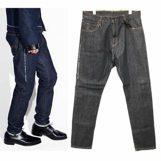 MONCLER - 48 MONCLER FRAGMENT 19SS リジッド デニム新品の通販 MONCLER - 48 MONCLER FRAGMENT 19SS リジッド デニム新品の通販