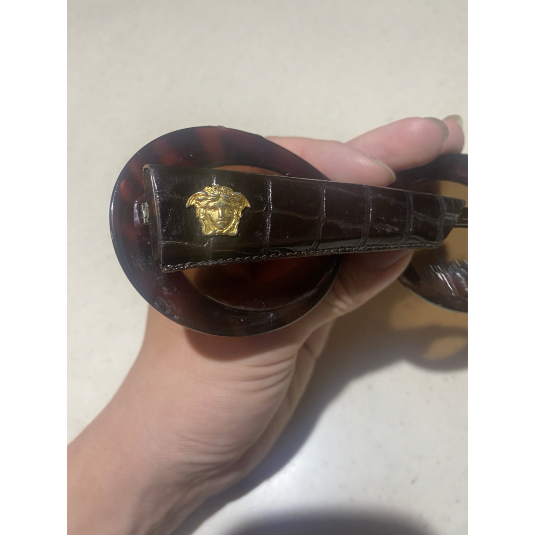 VERSACE - versace mod418 クロコダイル サングラス g-dragon VERSACE - versace mod418 クロコダイル サングラス g-dragon