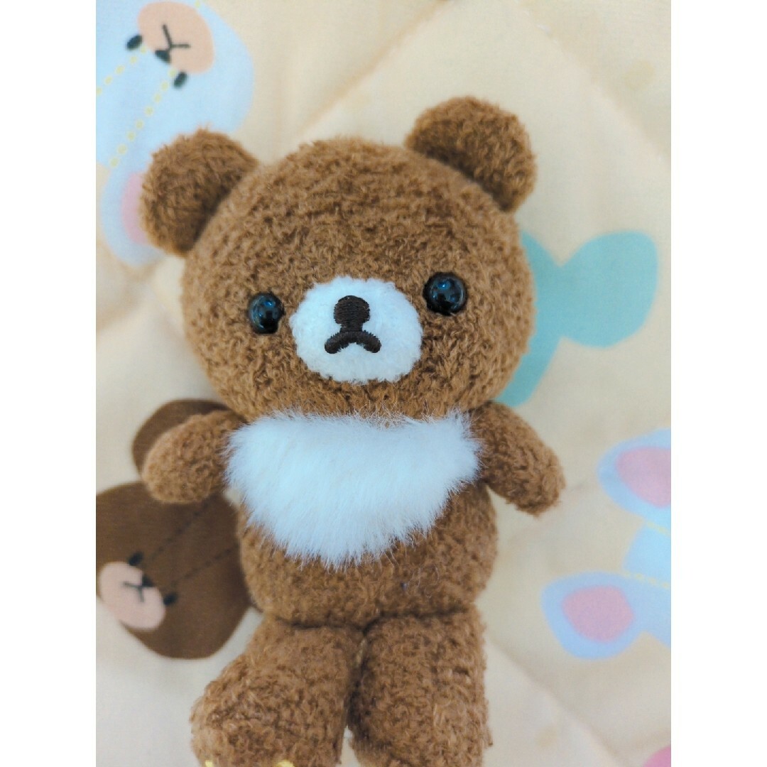 リラックマ(リラックマ)のおでかけぬいぐるみ チャイロイコグマ エンタメ/ホビーのおもちゃ/ぬいぐるみ(キャラクターグッズ)の商品写真