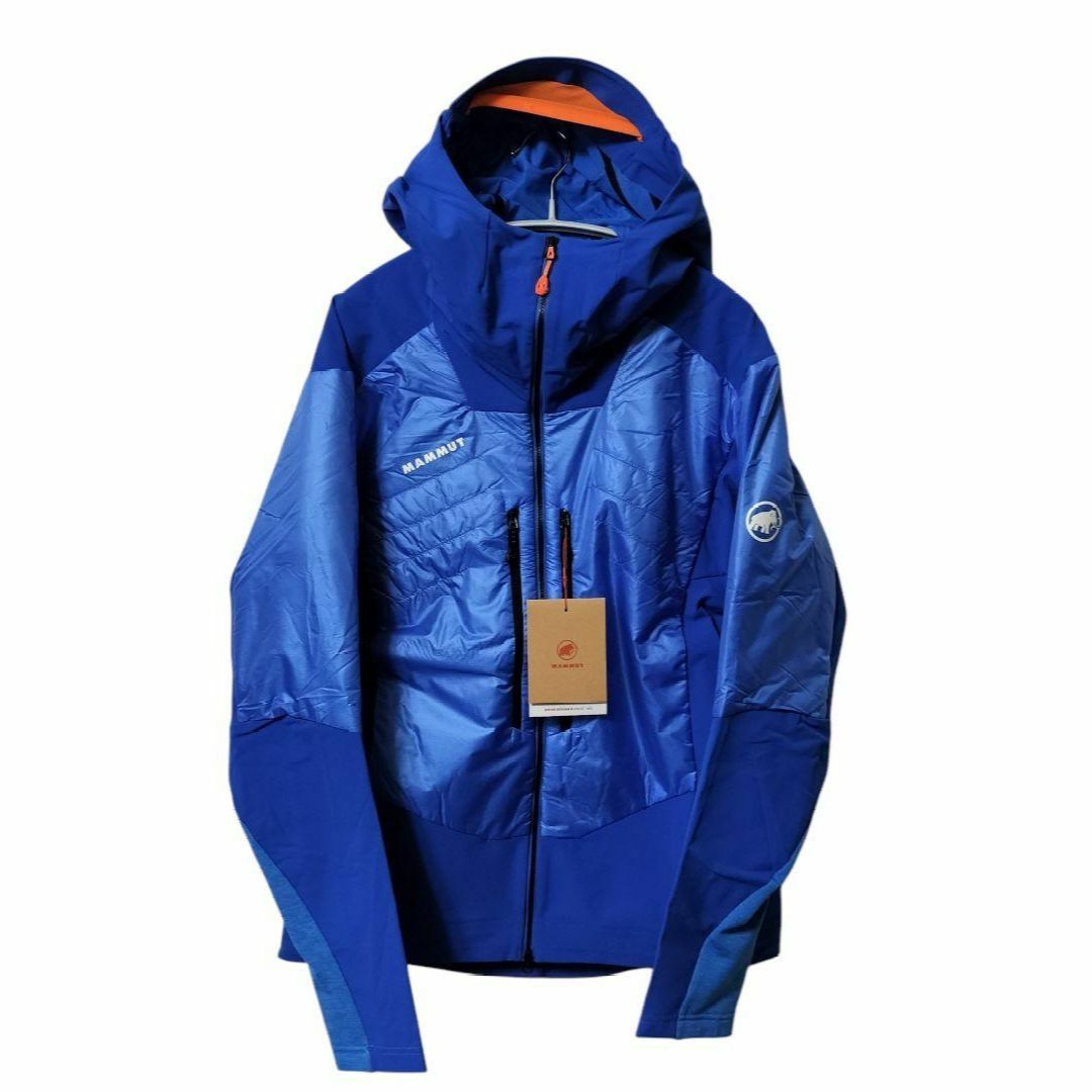 新品】MAMMUT Eisfeld SO Hybrid Hooded L 青 新品】MAMMUT Eisfeld SO Hybrid Hooded L 青