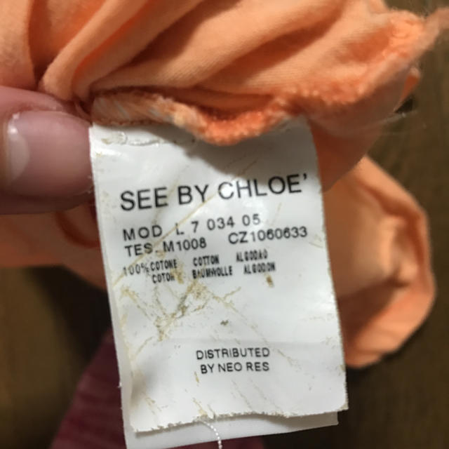 SEE BY CHLOE(シーバイクロエ)のシーバイクロエTシャツ レディースのトップス(Tシャツ(半袖/袖なし))の商品写真