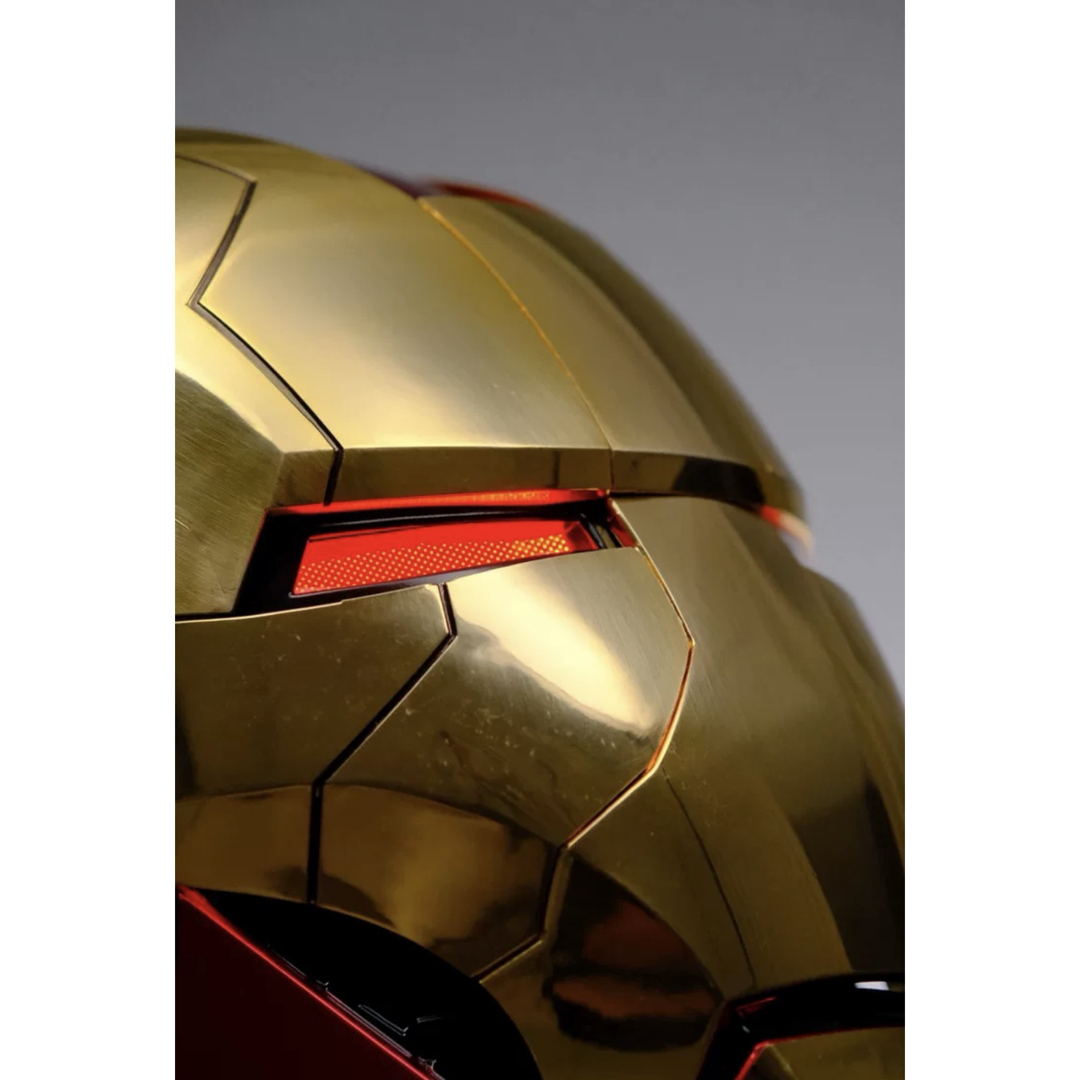 AUTOKING 1/1 アイアンマン マーク5 MK5 ヘルメット マスク 金の AUTOKING 1/1 アイアンマン マーク5 MK5 ヘルメット マスク 金の