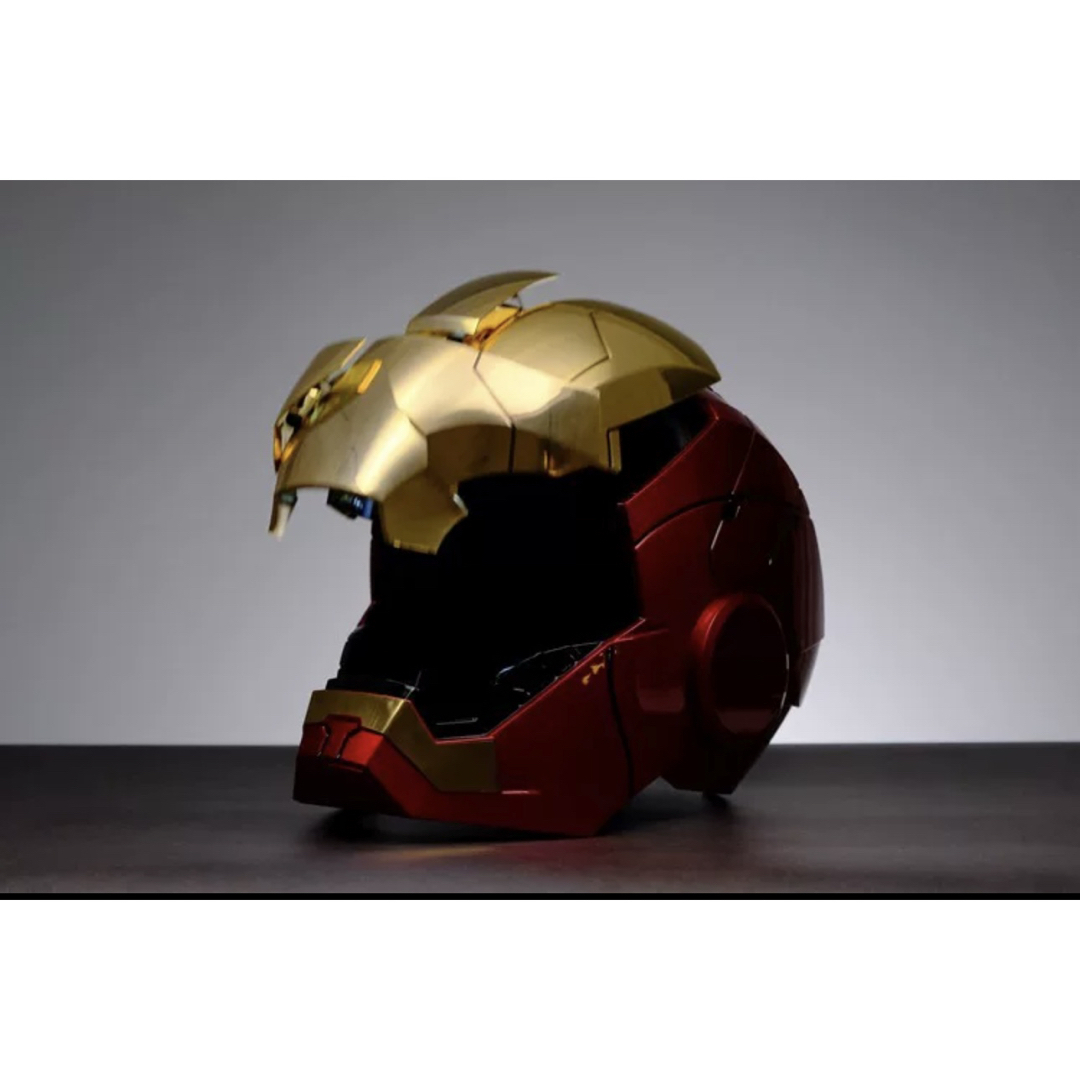 AUTOKING 1/1 アイアンマン マーク5 MK5 ヘルメット マスク 金の AUTOKING 1/1 アイアンマン マーク5 MK5 ヘルメット マスク 金の