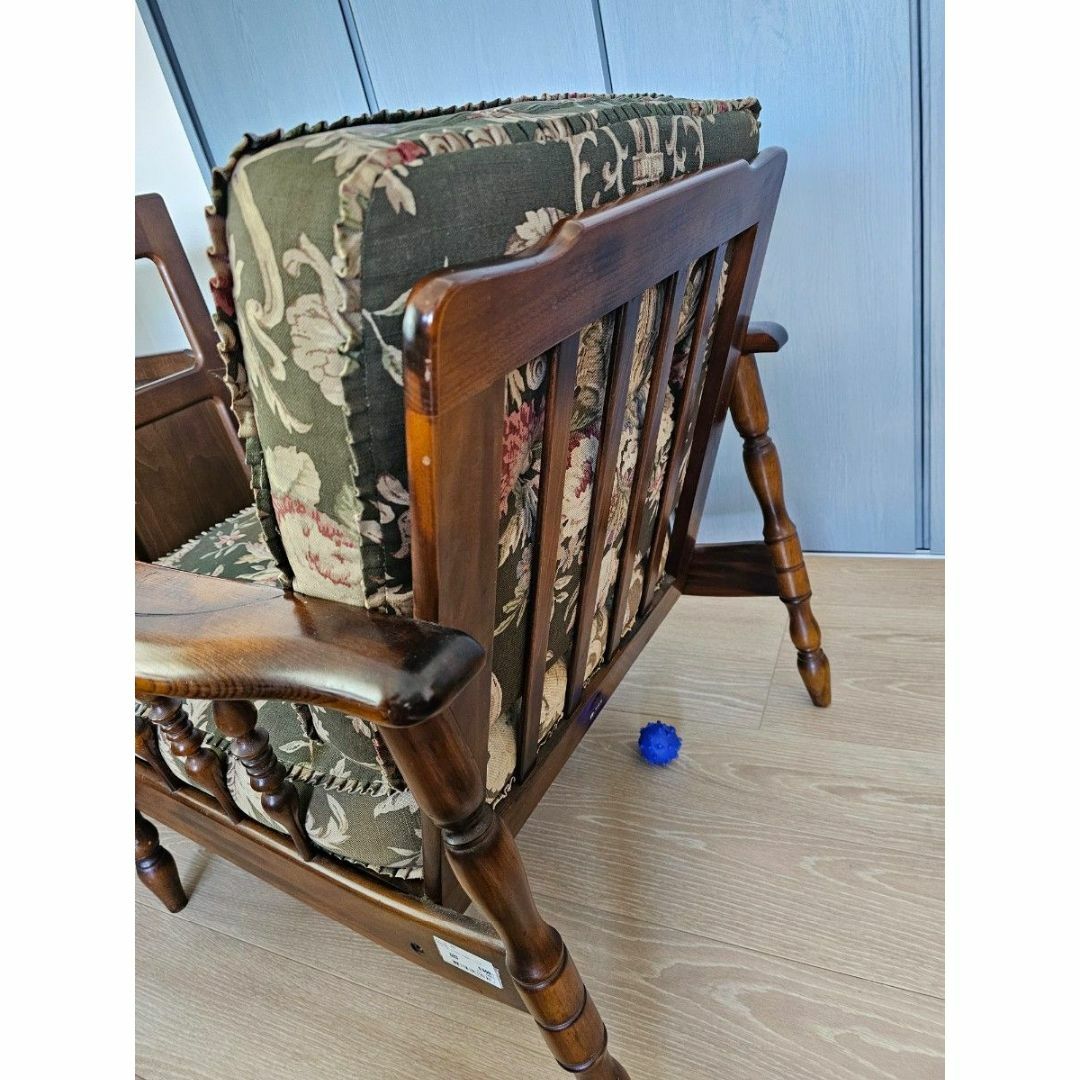 カリモク家具 - カリモク コロニアル 1人掛け シングル ソファの カリモク家具 - カリモク コロニアル 1人掛け シングル ソファの