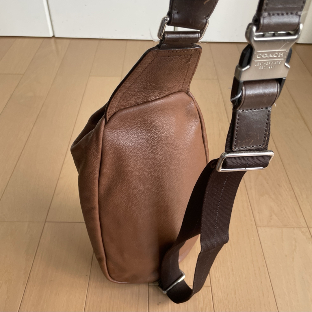 COACH - コーチ COACHトンプソンレザースリングバッグF70360 COACH - コーチ COACHトンプソンレザースリングバッグF70360