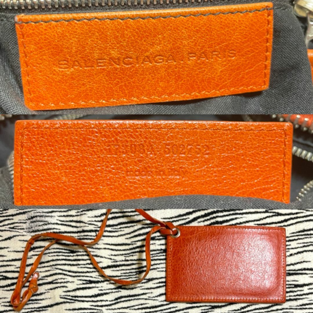 BALENCIAGA BAG - BALENCIAGA city シティ バーミリオン ミディアム