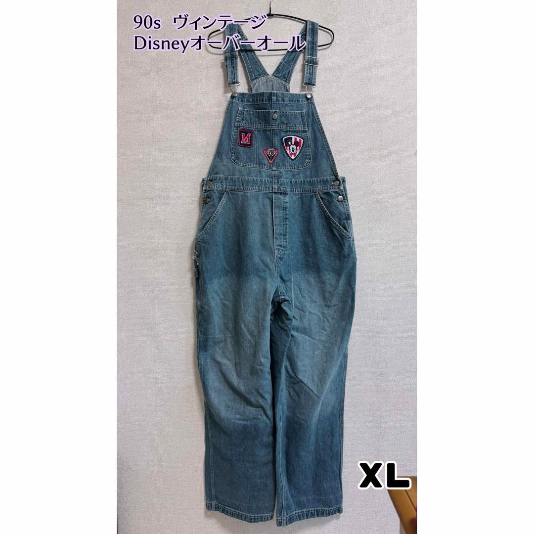 希少‼︎90'sオーバーオール XL Disney 希少‼︎90'sオーバーオール XL Disney