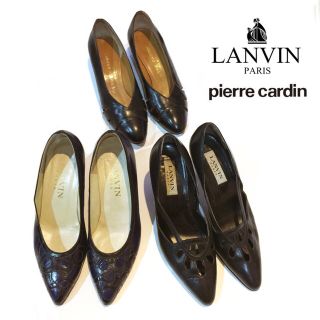 ランバン(LANVIN)のランバン◆ピエールカルダンパンプスセット(ハイヒール/パンプス)