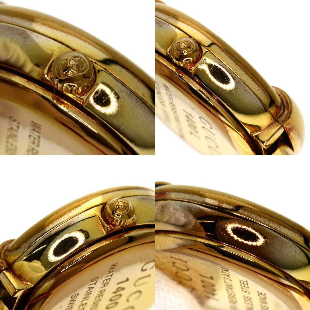 GUCCI - GUCCI 1400L ラウンドフェイス 腕時計 PGP PGP GUCCI - GUCCI 1400L ラウンドフェイス 腕時計 PGP PGP