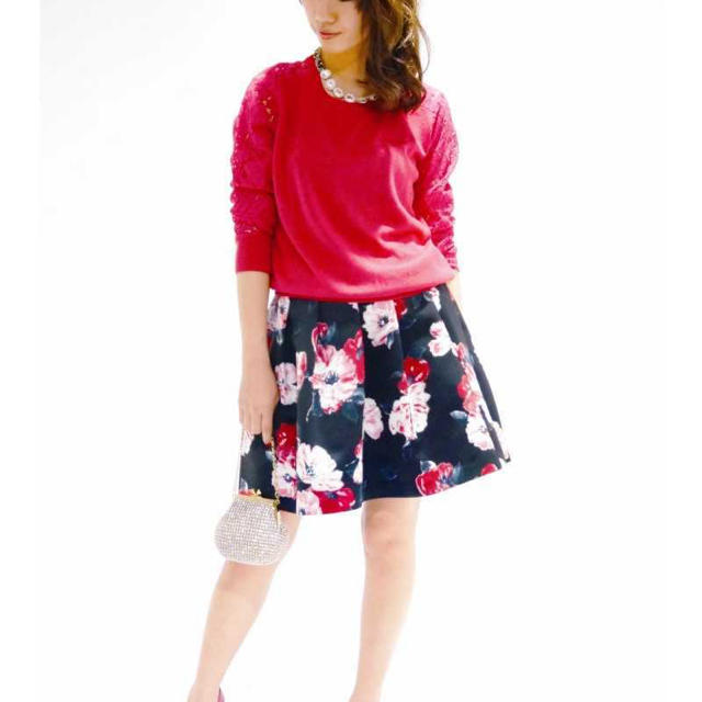deicy(デイシー)のデイシー 花柄スカート レディースのスカート(ひざ丈スカート)の商品写真