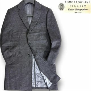 TOMORROWLAND - トゥモローランド メンズ チェスターコートの TOMORROWLAND - トゥモローランド メンズ チェスターコートの