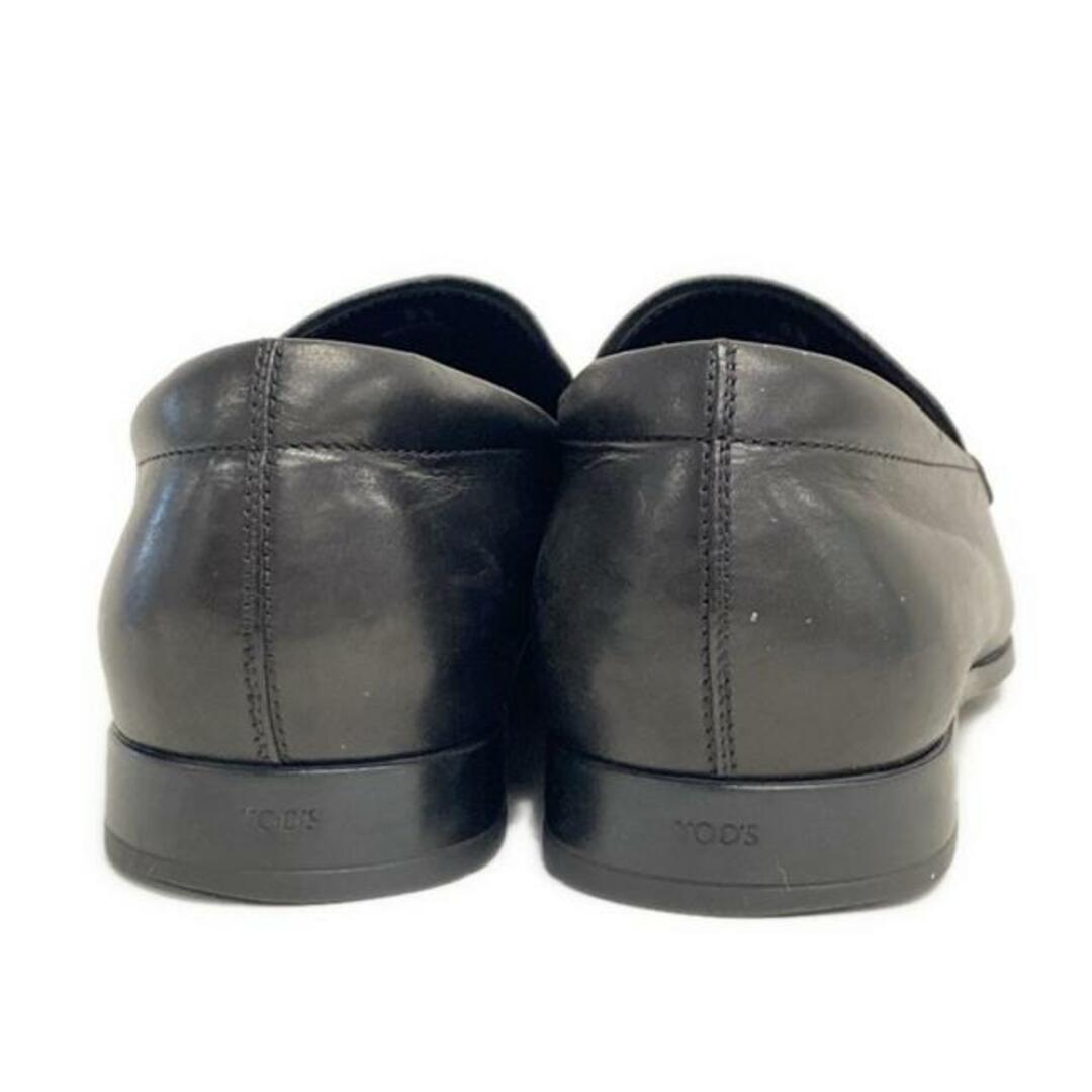TOD´S(トッズ) ローファー 8 1/2 メンズ - 黒 レザー TOD´S(トッズ) ローファー 8 1/2 メンズ - 黒 レザー