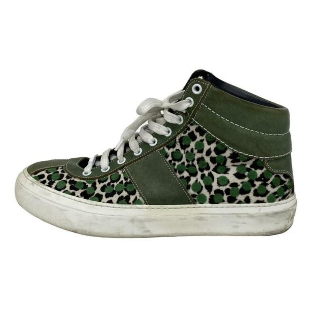 JIMMY CHOO ホワイトレザー スリッポン 43 クロコ 型押し|靴 JIMMY CHOO ホワイトレザー スリッポン 43 クロコ 型押し|靴