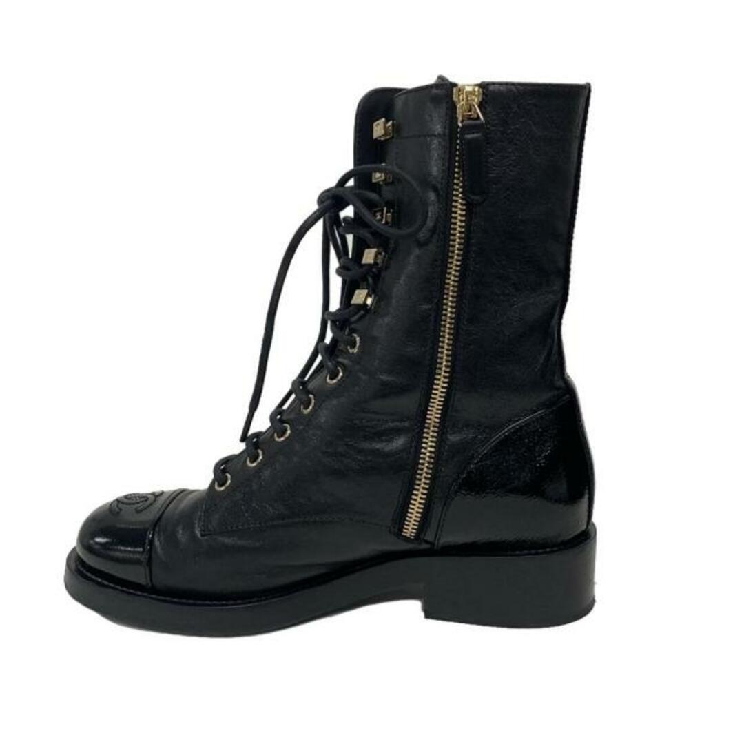 CHANEL(シャネル) ショートブーツ 36 1/2C レディース G34953 CHANEL(シャネル) ショートブーツ 36 1/2C レディース G34953