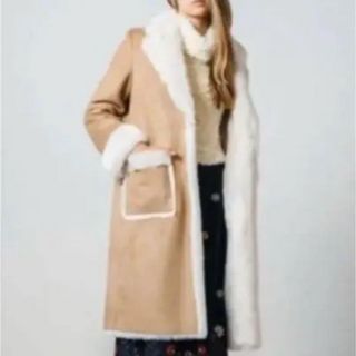 Lily Brown - LILY BROWNバリエーションショートボアコート Lily Brown - LILY BROWNバリエーションショートボアコート