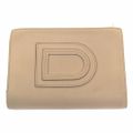 DELVAUX / デルヴォー | LOUISE ルイーズ レザー 2つ折り ウォレット 財布 | ピンク系 | レディース