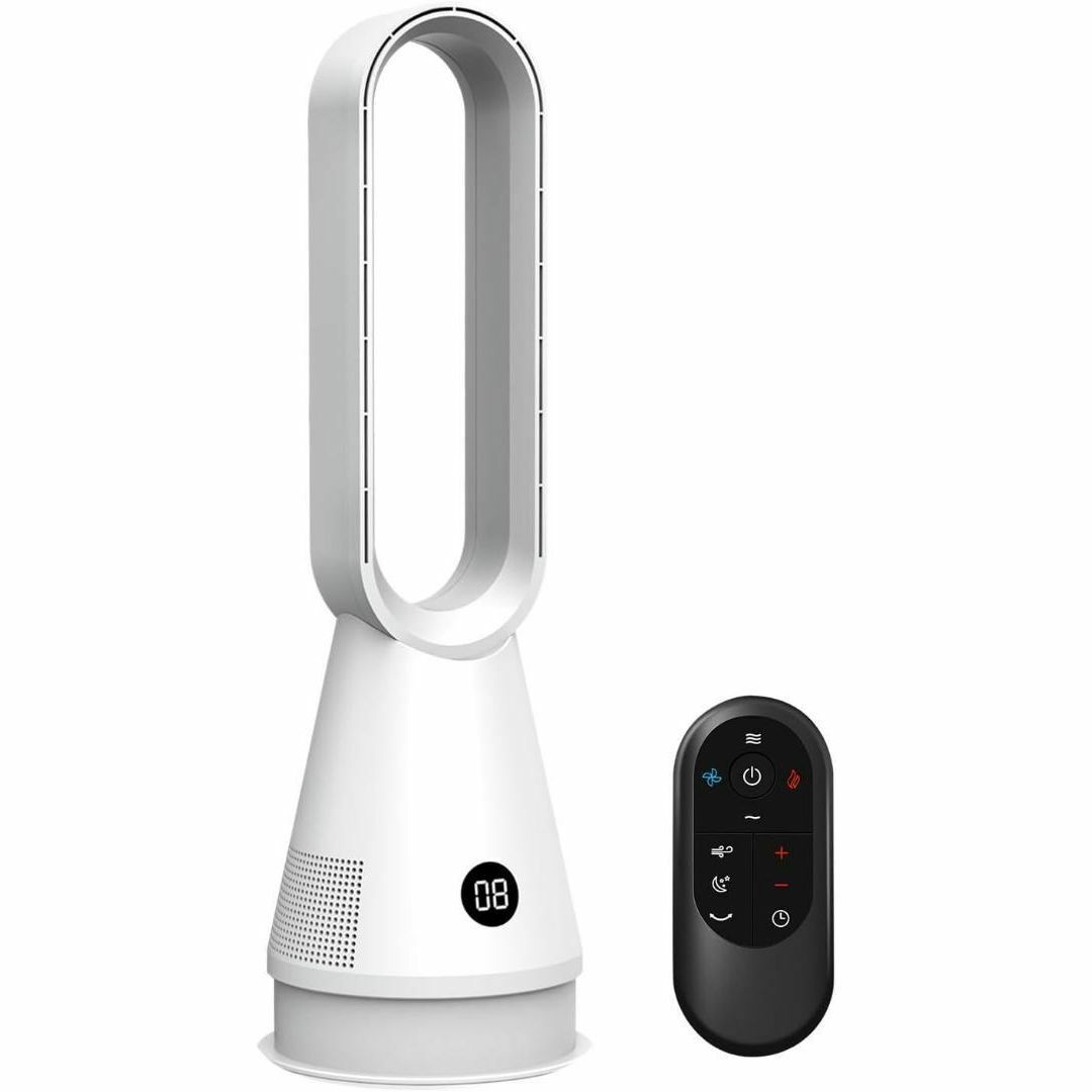 最終価格✨ファンヒーター 扇風機 冷暖兼用　8段階送風/3段階ヒーター