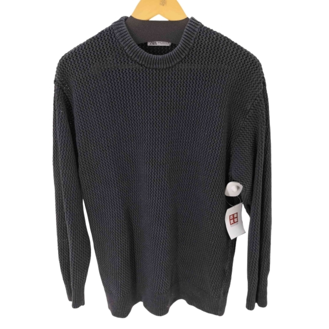 ZARA - ZARA(ザラ) コットンニットセーター メンズ トップス ZARA - ZARA(ザラ) コットンニットセーター メンズ トップス