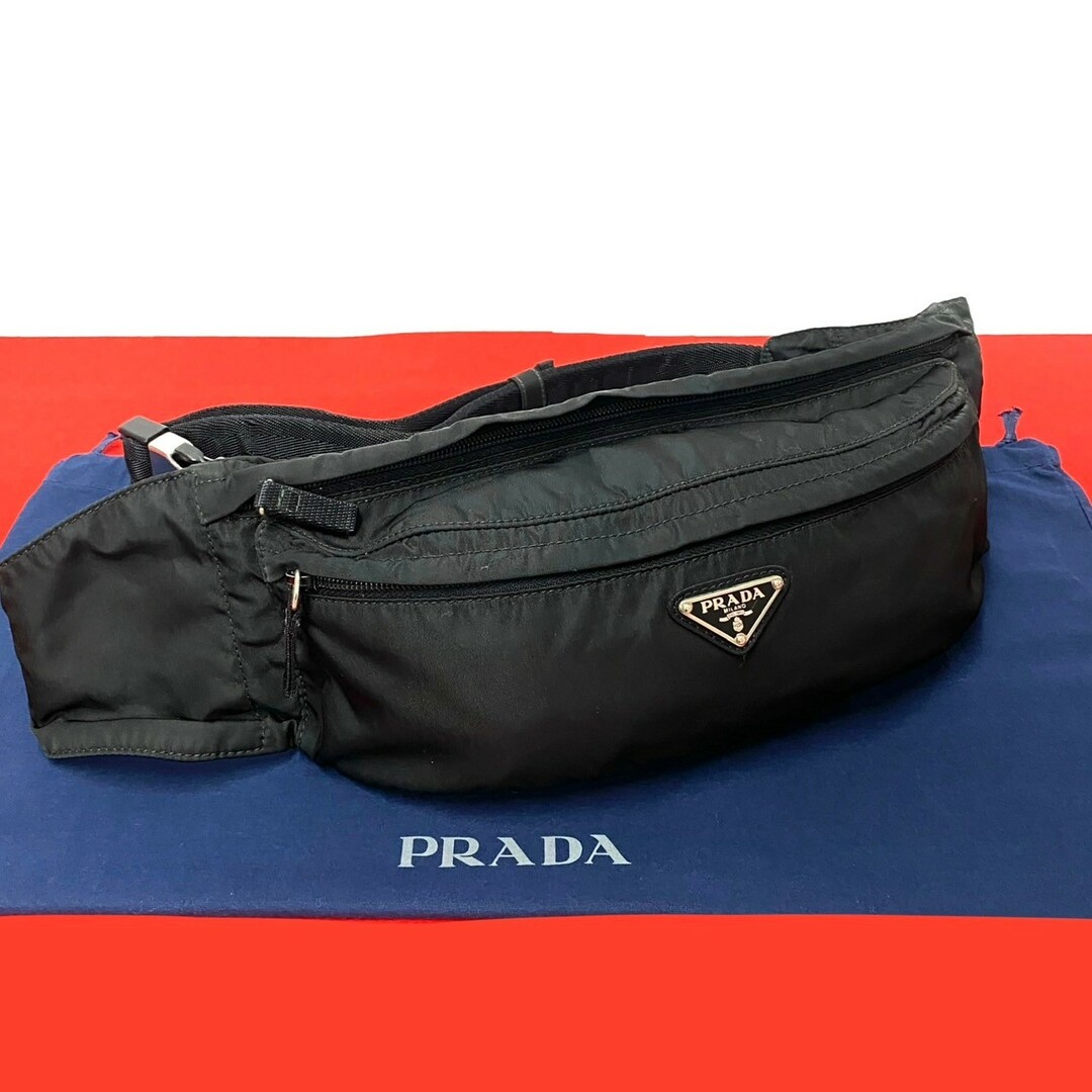 PRADA プラダ ウエストポーチ ボディバッグ ウエストバッグ 三角 PRADA プラダ ウエストポーチ ボディバッグ ウエストバッグ 三角