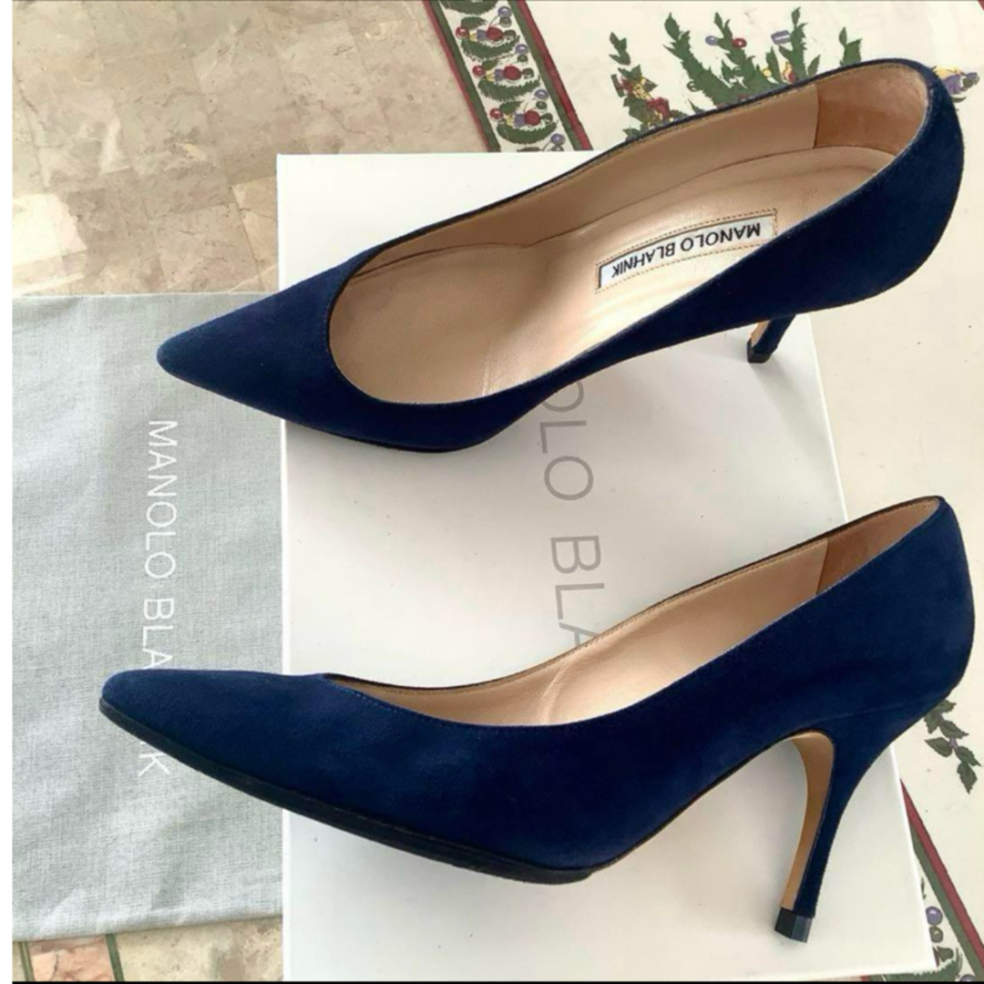 MANOLO BLAHNIK - 極美品!憧れの マノロブラニク 定番キエッタ MANOLO BLAHNIK - 極美品!憧れの マノロブラニク 定番キエッタ