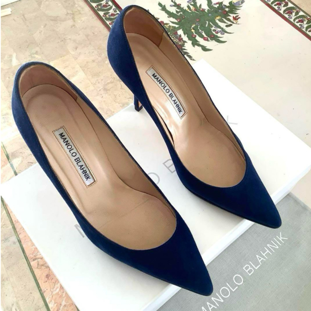 MANOLO BLAHNIK - 極美品!憧れの マノロブラニク 定番キエッタ MANOLO BLAHNIK - 極美品!憧れの マノロブラニク 定番キエッタ