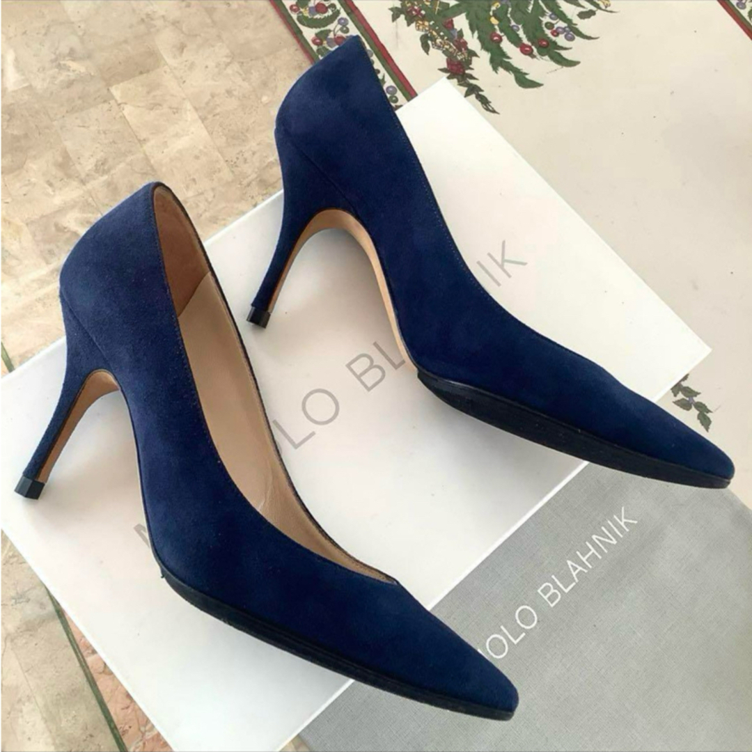 MANOLO BLAHNIK - 極美品!憧れの マノロブラニク 定番キエッタ MANOLO BLAHNIK - 極美品!憧れの マノロブラニク 定番キエッタ