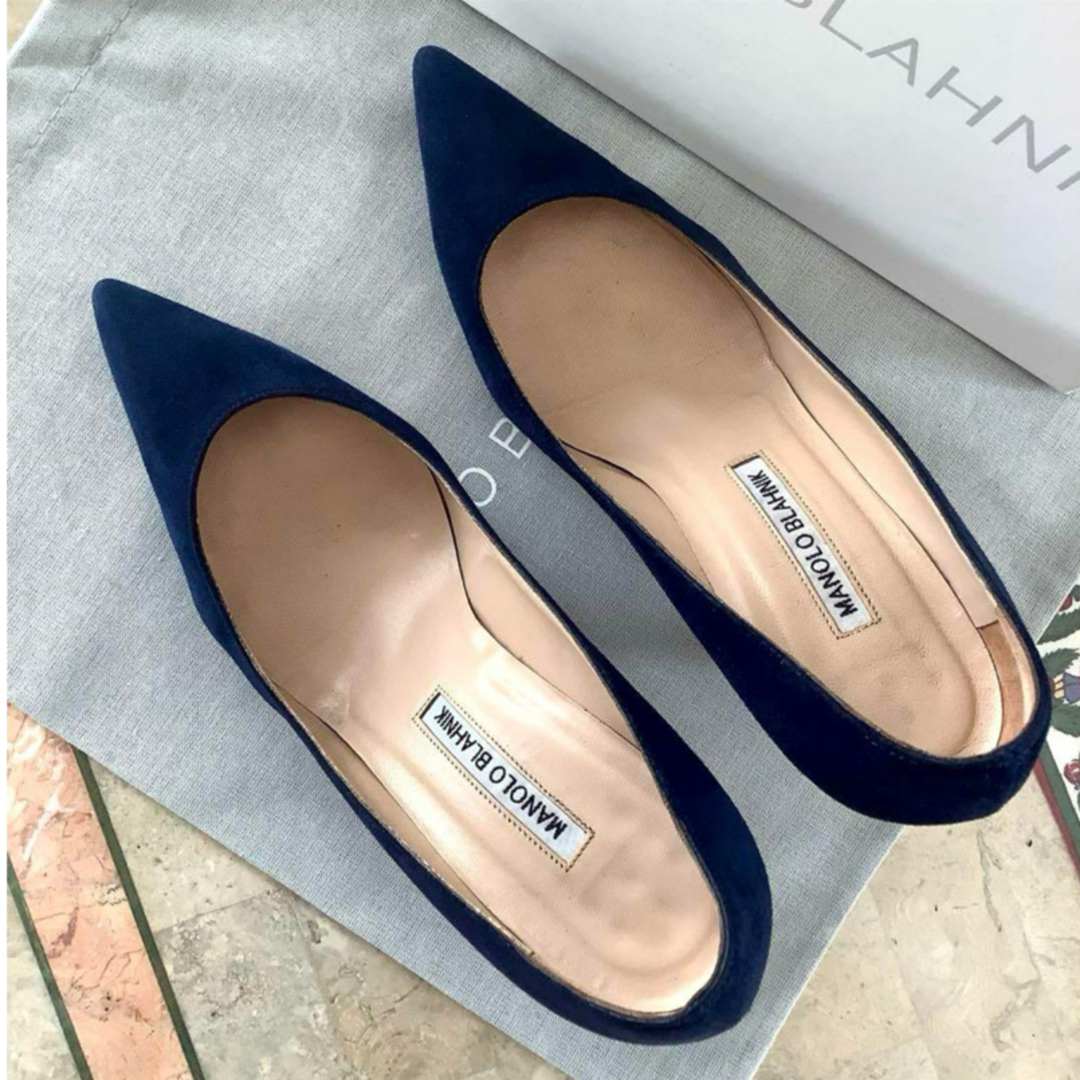 MANOLO BLAHNIK - 極美品!憧れの マノロブラニク 定番キエッタ MANOLO BLAHNIK - 極美品!憧れの マノロブラニク 定番キエッタ