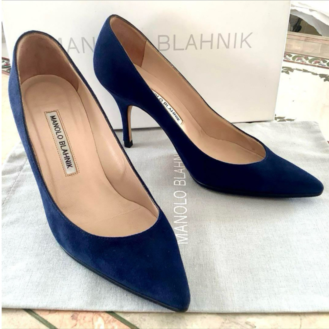 MANOLO BLAHNIK - 極美品!憧れの マノロブラニク 定番キエッタ MANOLO BLAHNIK - 極美品!憧れの マノロブラニク 定番キエッタ