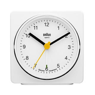 ブラウン 置き時計 BNC011WHWH(置時計)