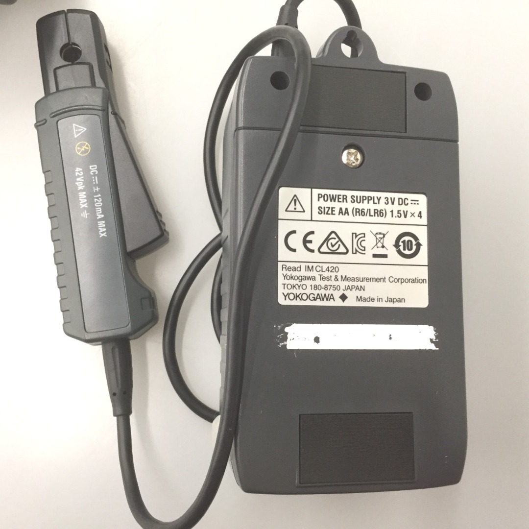 △△YOKOGAWA 横河 クランプオンプロセスメーター CL420 △△YOKOGAWA 横河 クランプオンプロセスメーター CL420