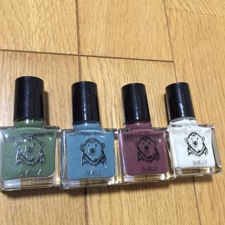 スメリー(SMELLY)のスメリーマットネイル４本セット(マニキュア)