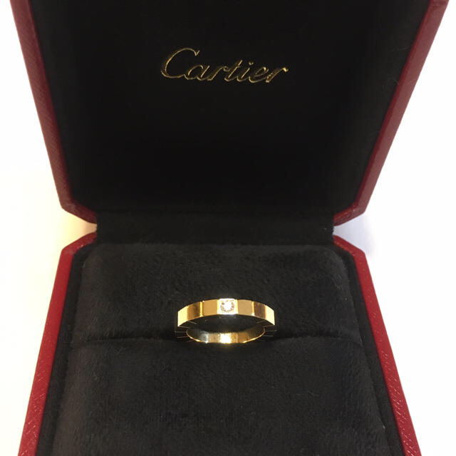 Cartier(カルティエ)のCartierラニエール 一粒ダイヤ18Kイエローゴールド レディースのアクセサリー(リング(指輪))の商品写真
