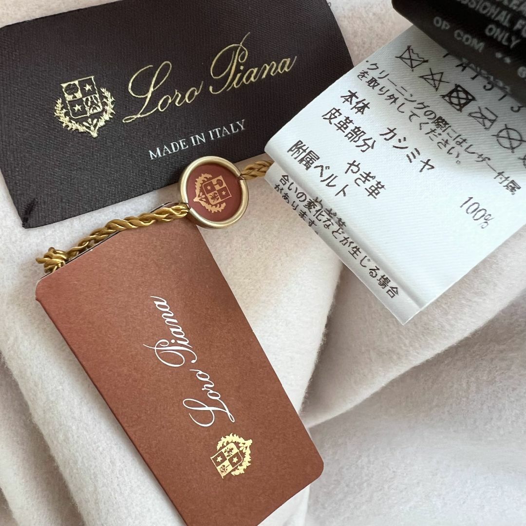 Loro Piana - ☆LOROPIANA☆新品タグ付☆カシミヤ☆ミンクファー Loro Piana - ☆LOROPIANA☆新品タグ付☆カシミヤ☆ミンクファー