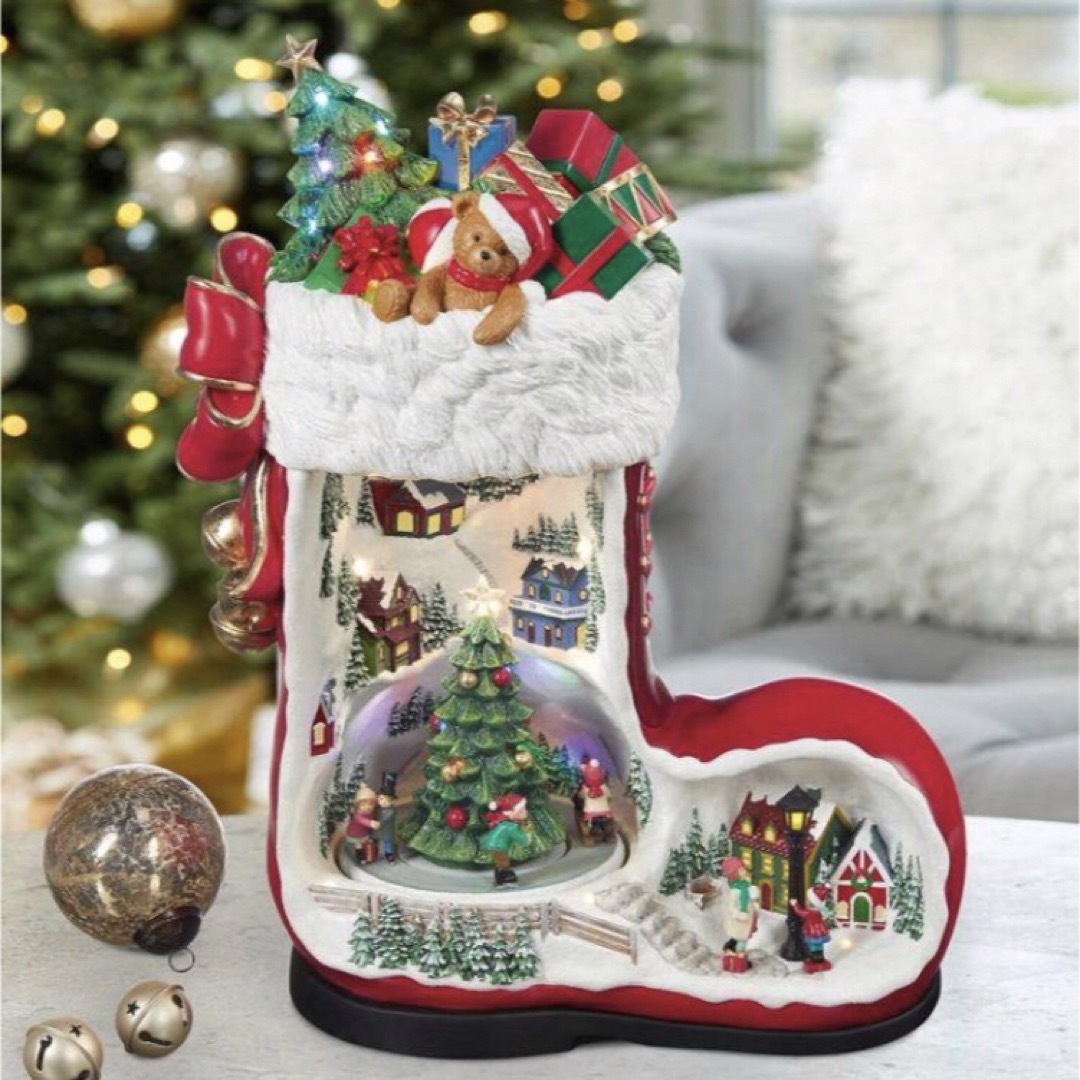 コストコ - ☆コストコ ブーツ型 クリスマス デコレーション☆の コストコ - ☆コストコ ブーツ型 クリスマス デコレーション☆の