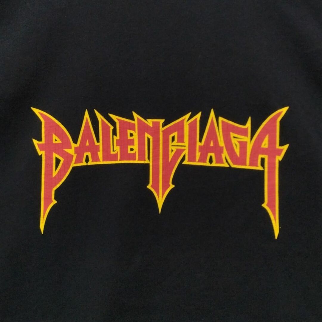 BALENCIAGA バレンシアガ 品番 694576 メタルロゴ 加工Tシャツ BALENCIAGA バレンシアガ 品番 694576 メタルロゴ 加工Tシャツ