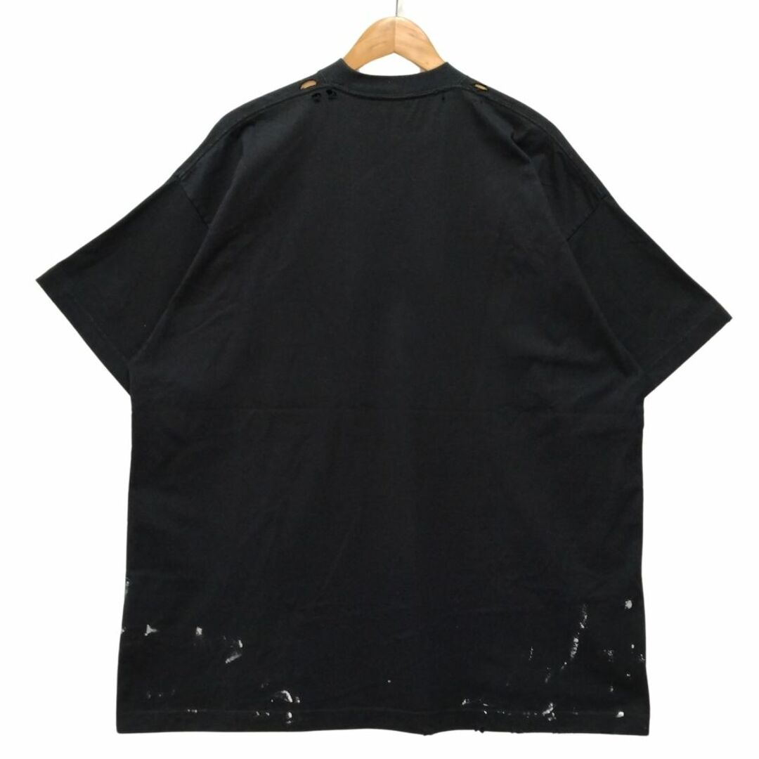 BALENCIAGA バレンシアガ 品番 694576 メタルロゴ 加工Tシャツ BALENCIAGA バレンシアガ 品番 694576 メタルロゴ 加工Tシャツ