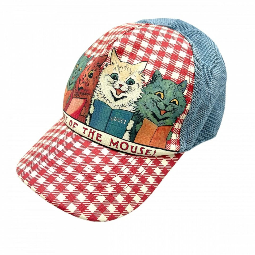 GUCCI グッチ キャップ ベースボールキャップ 猫 キャット L GUCCI グッチ キャップ ベースボールキャップ 猫 キャット L