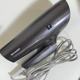 シャープ(SHARP)のシャープ ドライヤー プラズマクラスター IB-NP9-Vパープル(ドライヤー)