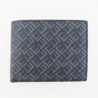 Dunhill - 未使用品 dunhill 二つ折り財布 ブラック AD 牛革 箱 Dunhill - 未使用品 dunhill 二つ折り財布 ブラック AD 牛革 箱