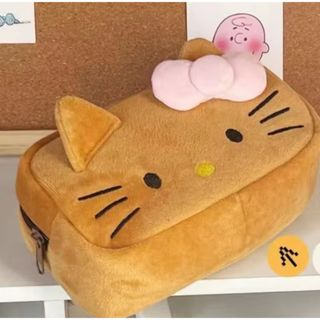ハローキティ(おもちゃ/ぬいぐるみ ・ ブラウン/茶色系)の ハローキティ(おもちゃ/ぬいぐるみ ・ ブラウン/茶色系)の
