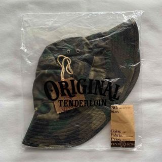 TENDERLOIN - 希少品! TENDERLOIN ナイロン ハット ブラック 黒 TENDERLOIN - 希少品! TENDERLOIN ナイロン ハット ブラック 黒