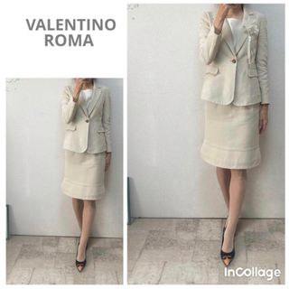 美品 VALENTINO バレンティノ ローマ ワンピー&ジャケットスーツ 美品 VALENTINO バレンティノ ローマ ワンピー&ジャケットスーツ