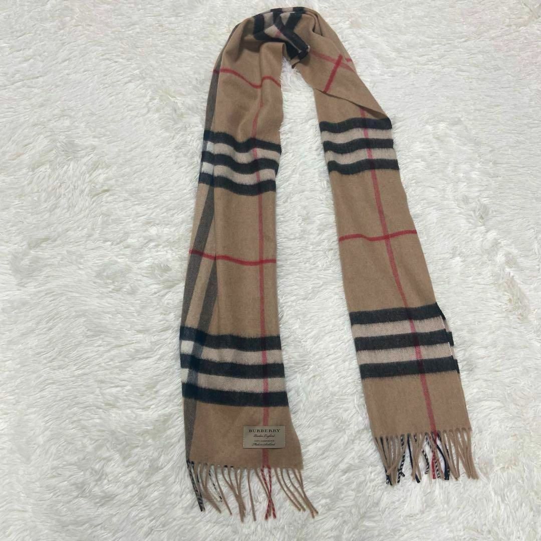 Burberry 待て メガチェック シルクカシミヤストール ベージュ Burberry 待て メガチェック シルクカシミヤストール ベージュ