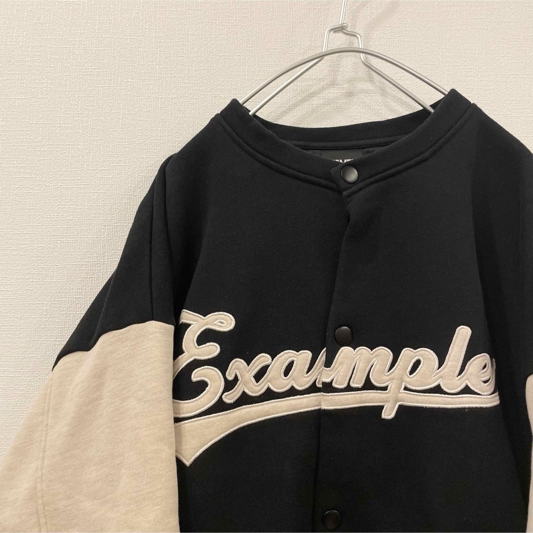 EXAMPLE スウェット スタジャン SWEAT JACKET エグザンプル EXAMPLE スウェット スタジャン SWEAT JACKET エグザンプル