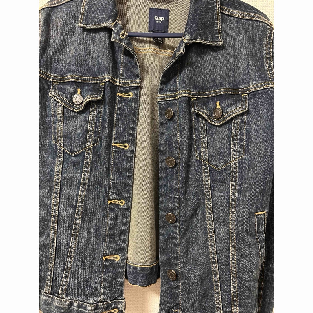 ダークデニム デニムジャケット XS GAP GAP - ✨美品✨Gap ダークブルー デニムジャケット 上着 羽織物