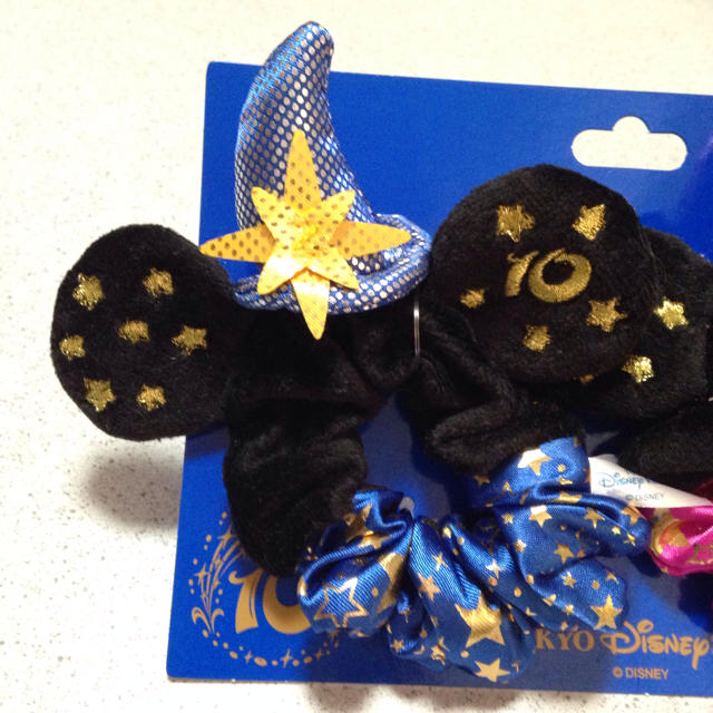 Disney(ディズニー)のヘアシュシュ♡ミッキーミニー レディースのヘアアクセサリー(ヘアゴム/シュシュ)の商品写真