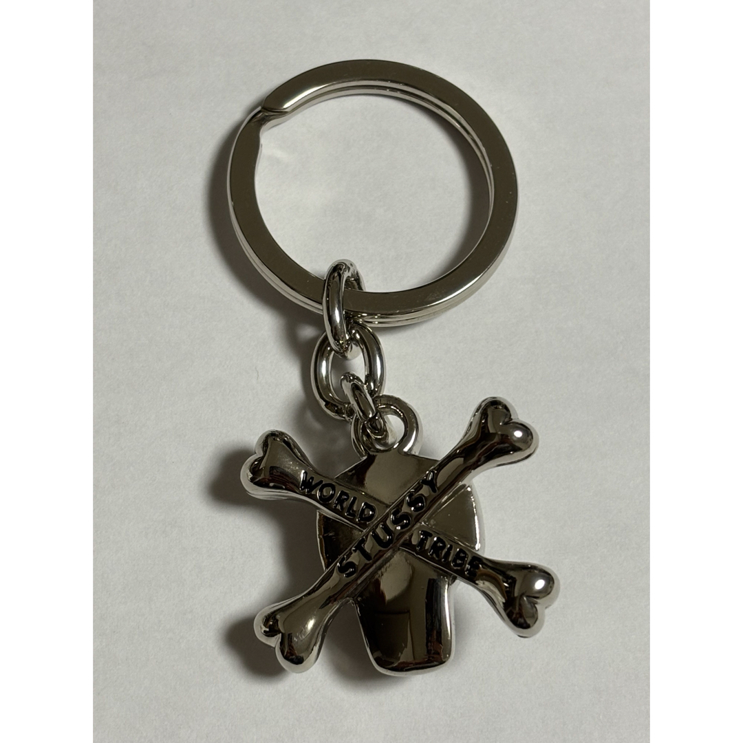 STUSSY - 【未使用・美品】STUSSY スカル キーホルダー STUSSY - 【未使用・美品】STUSSY スカル キーホルダー