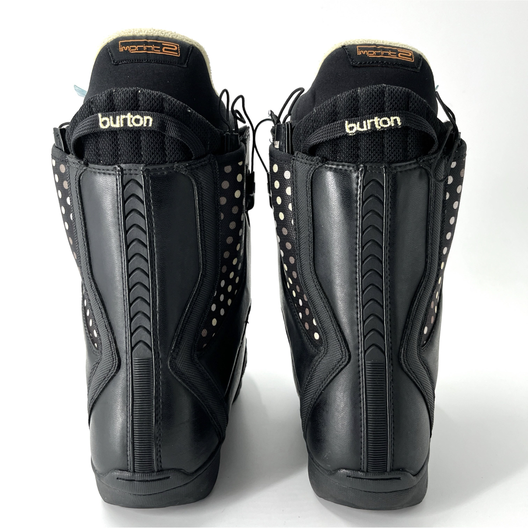 BURTON - バートン スノーブーツ EMERALD ドット柄 黒 BURTON - バートン スノーブーツ EMERALD ドット柄 黒