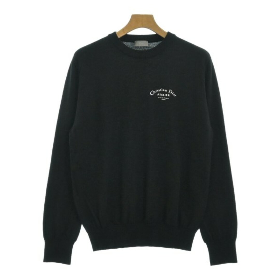 Dior Homme ディオールオム ニット・セーター M 黒 【古着】 Dior Homme ディオールオム ニット・セーター M 黒 【古着】